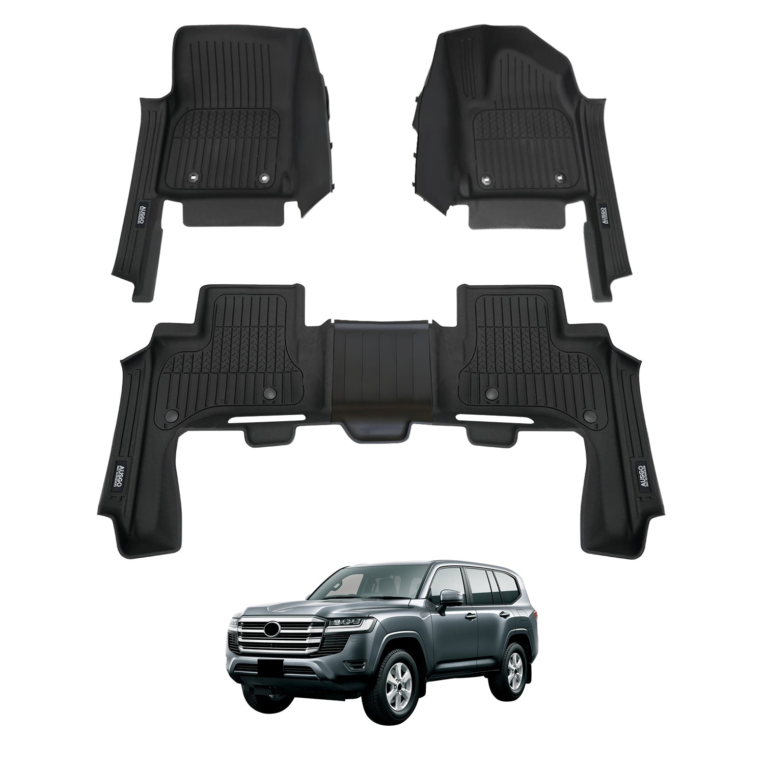 Pre-order Injection Car Floor Mats for Toyota Land Cruiser 300 Series 2021-Onwards