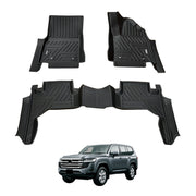 Car Floor Mats for Toyota Land Cruiser 300 Series 2021-Onwards