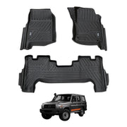 Car Floor Mats for Toyota LandCruiser 76 Series 2012-2023