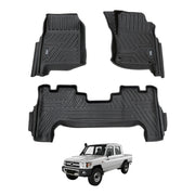 Car Floor Mats for Toyota LandCruiser 79 Series 2012-Onwards