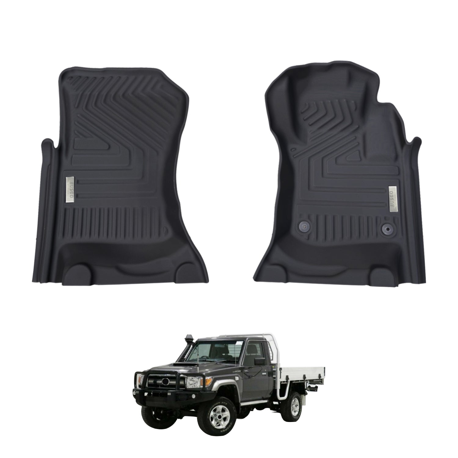 Pre-order Car Floor Mats for Toyota Land Cruiser 79 Series Single Cab 2016-Onwards