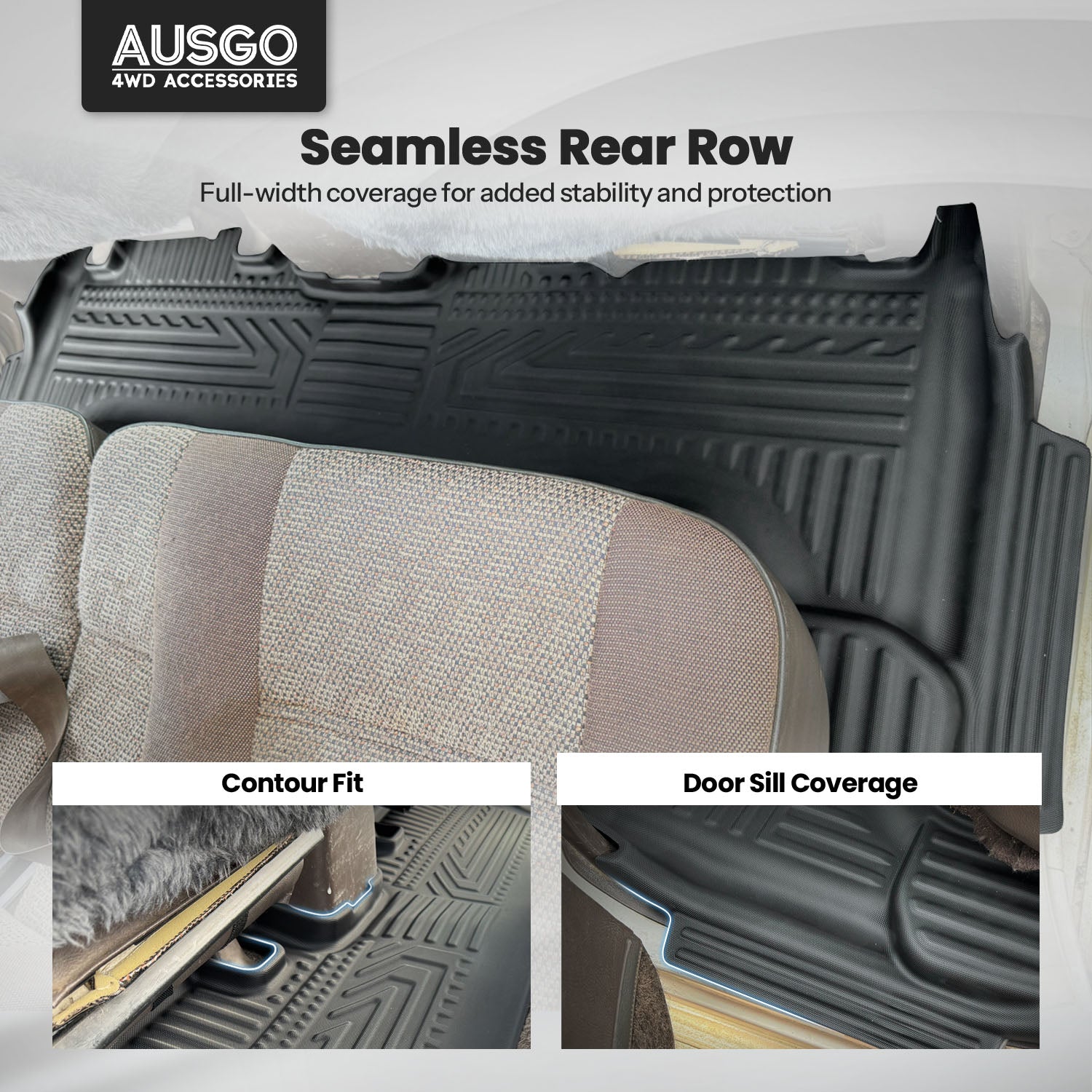 Car Floor Mats for Toyota Land Cruiser 80 Series 1990-1998