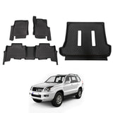5D Car Floor Mats for Toyota Land Cruiser Prado 120 Series 2003-2009 (Auto Trans)