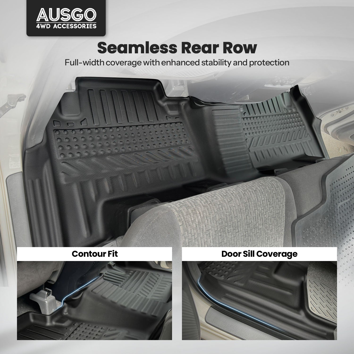 Pre-order Car Floor Mats for Toyota Land Cruiser Prado 120 Series 2003-2009 (Auto Trans)