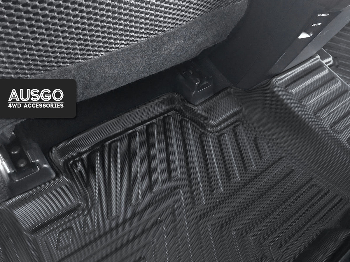 Car Floor Mats for Toyota LandCruiser Prado 150 Series 7-Seater 2009-2024 (Auto Trans)
