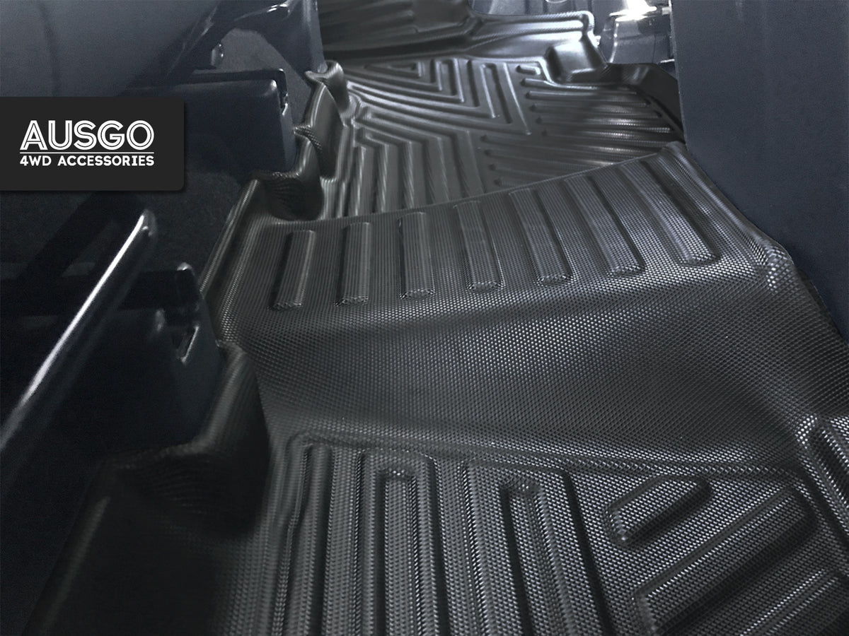 Car Floor Mats for Toyota LandCruiser Prado 150 Series 7-Seater 2009-2024 (Auto Trans)