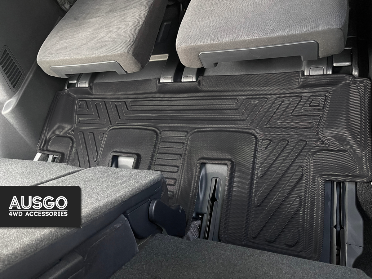 Car Floor Mats for Toyota LandCruiser Prado 150 Series 7-Seater 2009-2024 (Auto Trans)