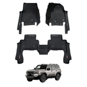Toyota Land Cruiser Prado 250 Series 2024-Onwards Injection Car Floor Mats