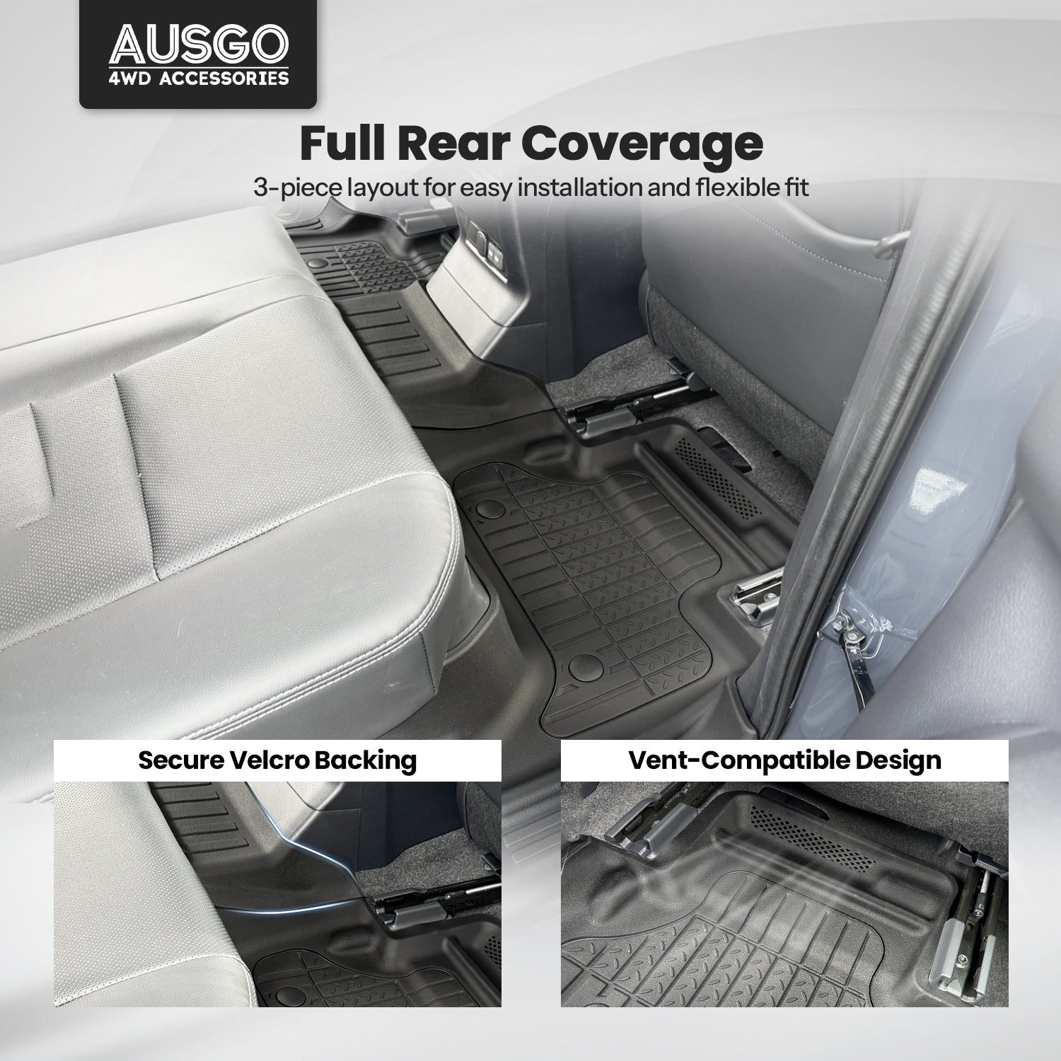 Injection Car Floor Mats for Toyota LandCruiser Prado 250 Series 2024-Onwards