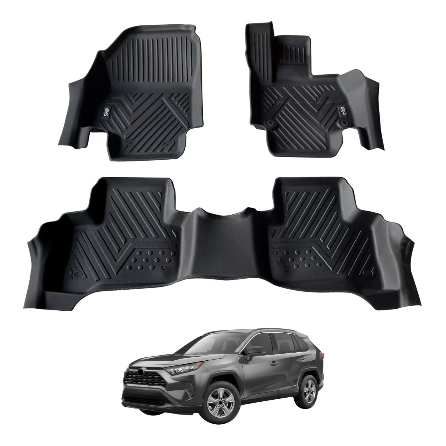 Car Floor Mats for Toyota RAV4 2019-2025