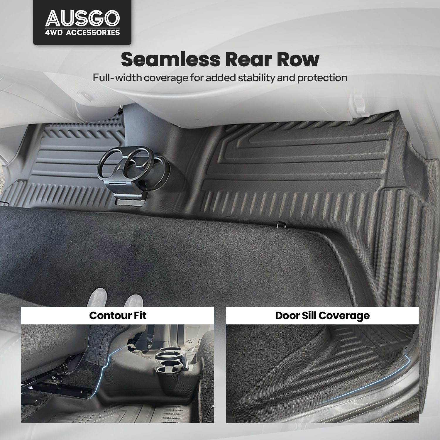 Pre-order Car Floor Mats for Volkswagen Amarok 2H Series Dual Cab 2009-2022