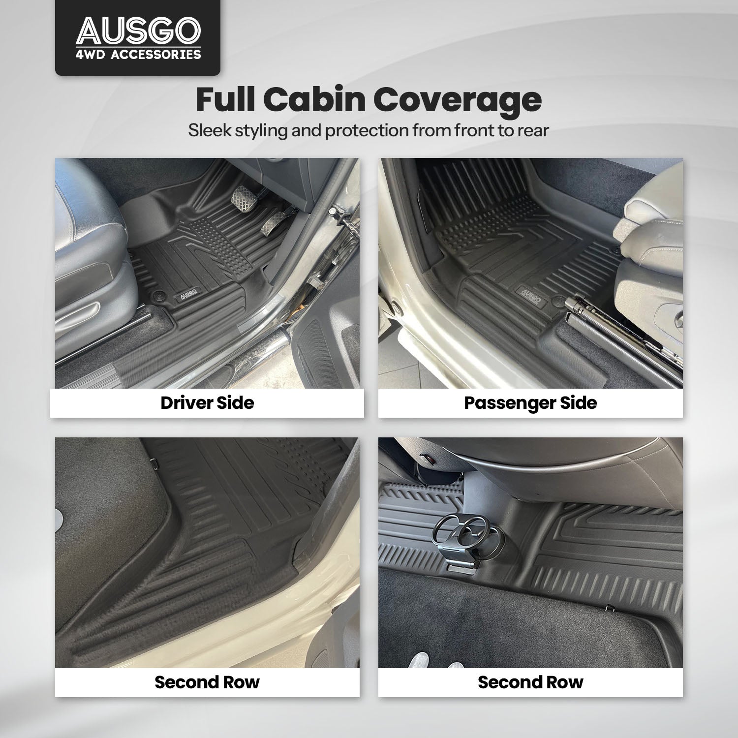 Pre-order Car Floor Mats for Volkswagen Amarok 2H Series Dual Cab 2009-2022