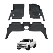 Pre-order Car Floor Mats for Volkswagen Amarok 2H Series Dual Cab 2009-2022