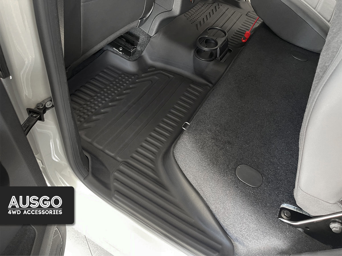 Car Floor Mats for Volkswagen Amarok 2H Series Dual Cab 2009-2022