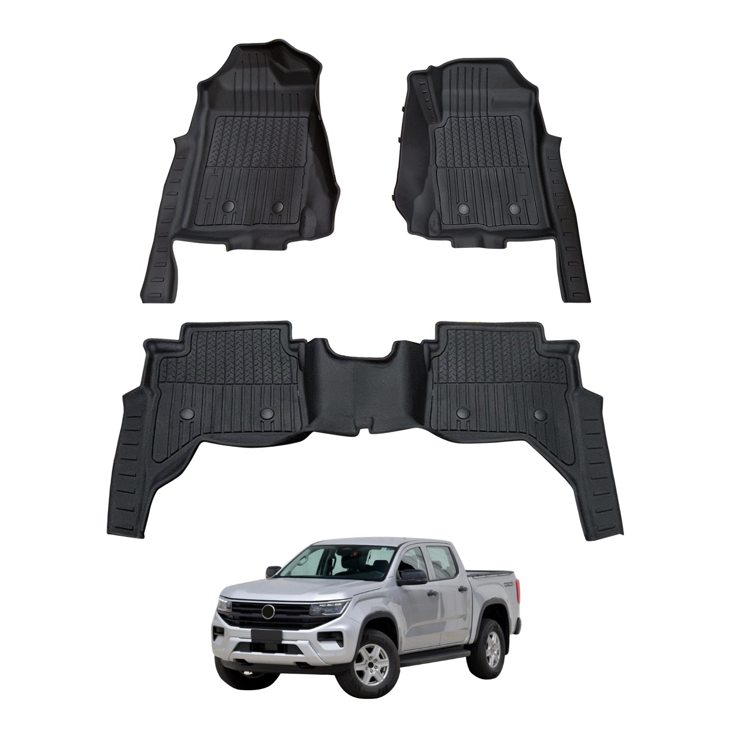 Volkswagen Amarok NF Series 2023-Onwards Injection Car Floor Mats