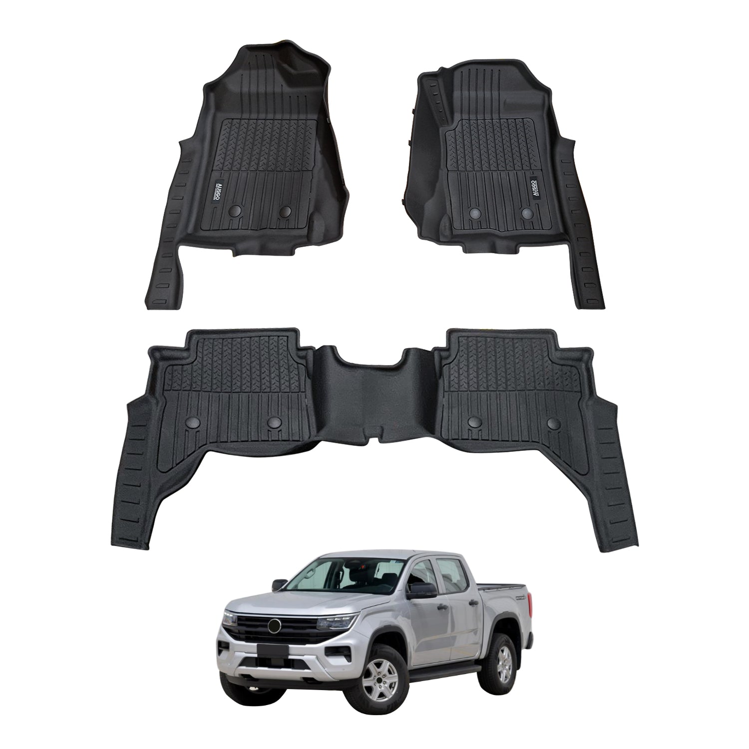 Injection Car Floor Mats for Volkswagen Amarok NF Series 2023-Onwards