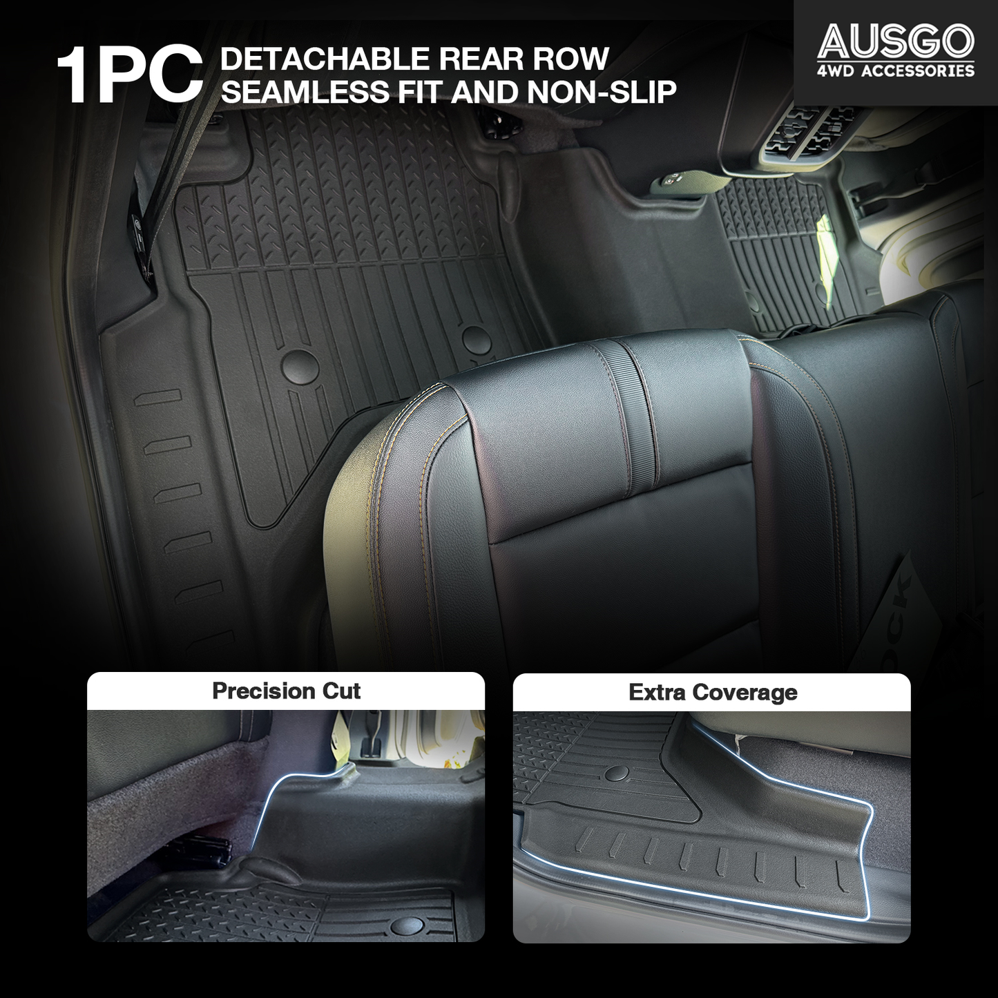 Volkswagen Amarok NF Series 2023-Onwards Injection Car Floor Mats