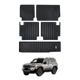 Boot Liner Kick Mats for Toyota LandCruiser Prado 250 Series 2024-Onwards