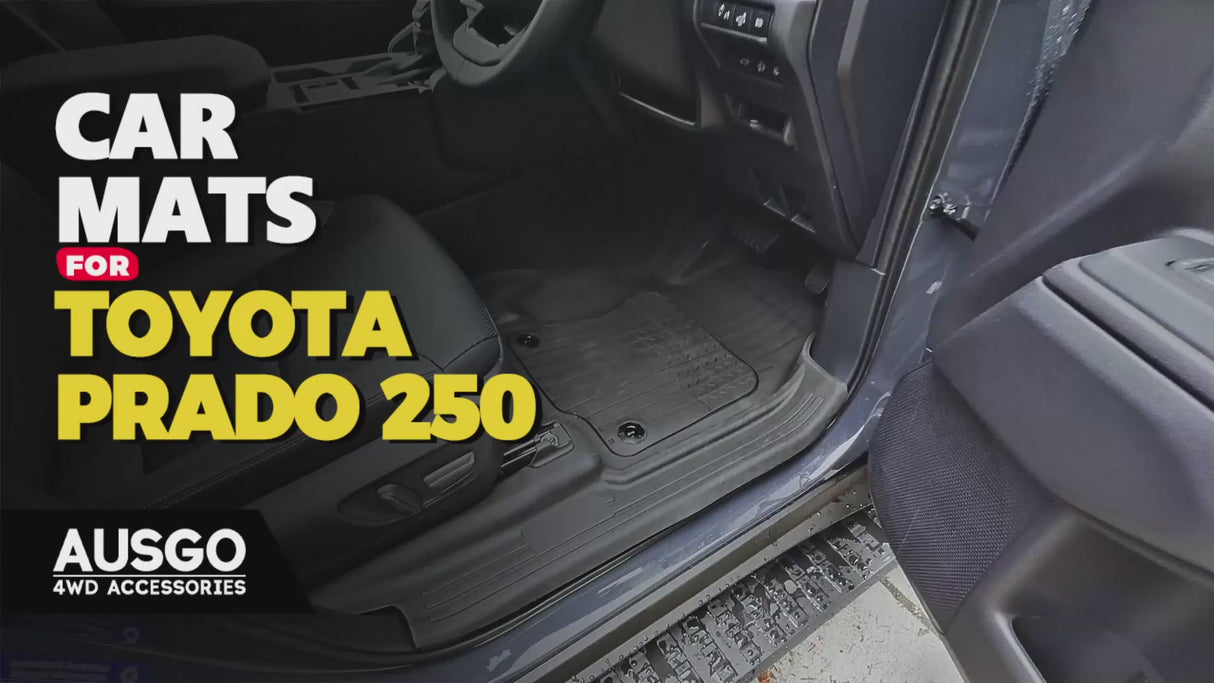 7D Injection Floor Mats for Toyota Land Cruiser Prado 250 Series LC250 2024-Onwards