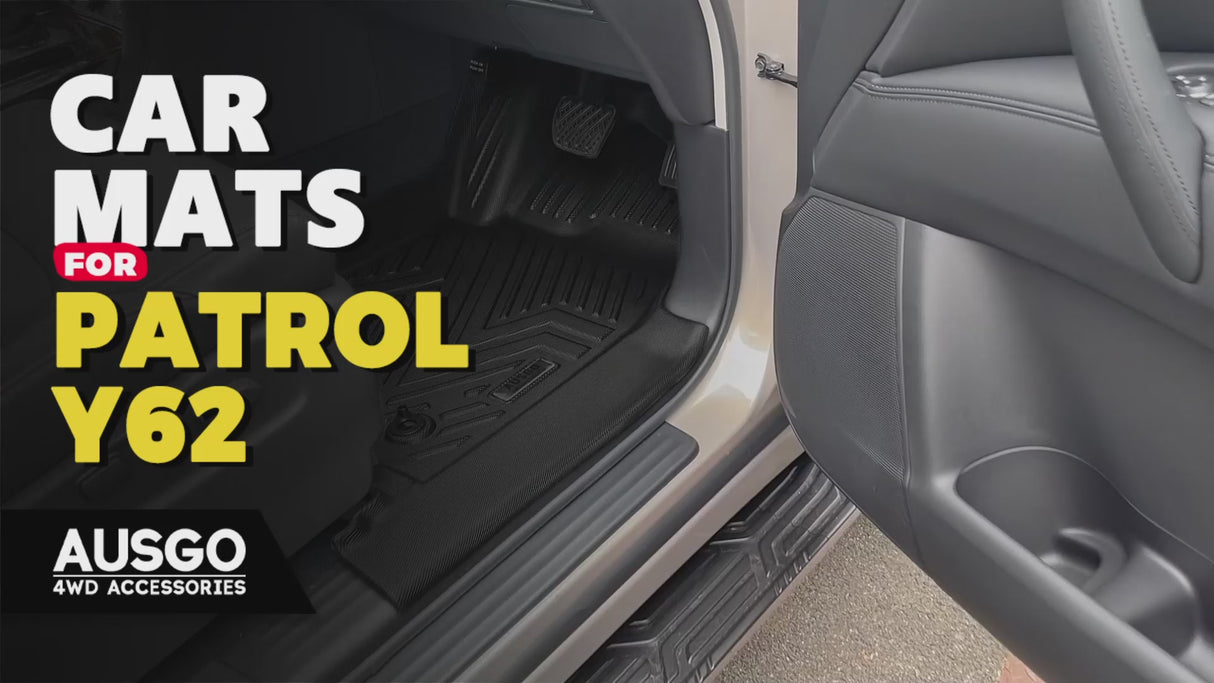 5D Car Floor Mats for Nissan Patrol Y62 2012-Onwards