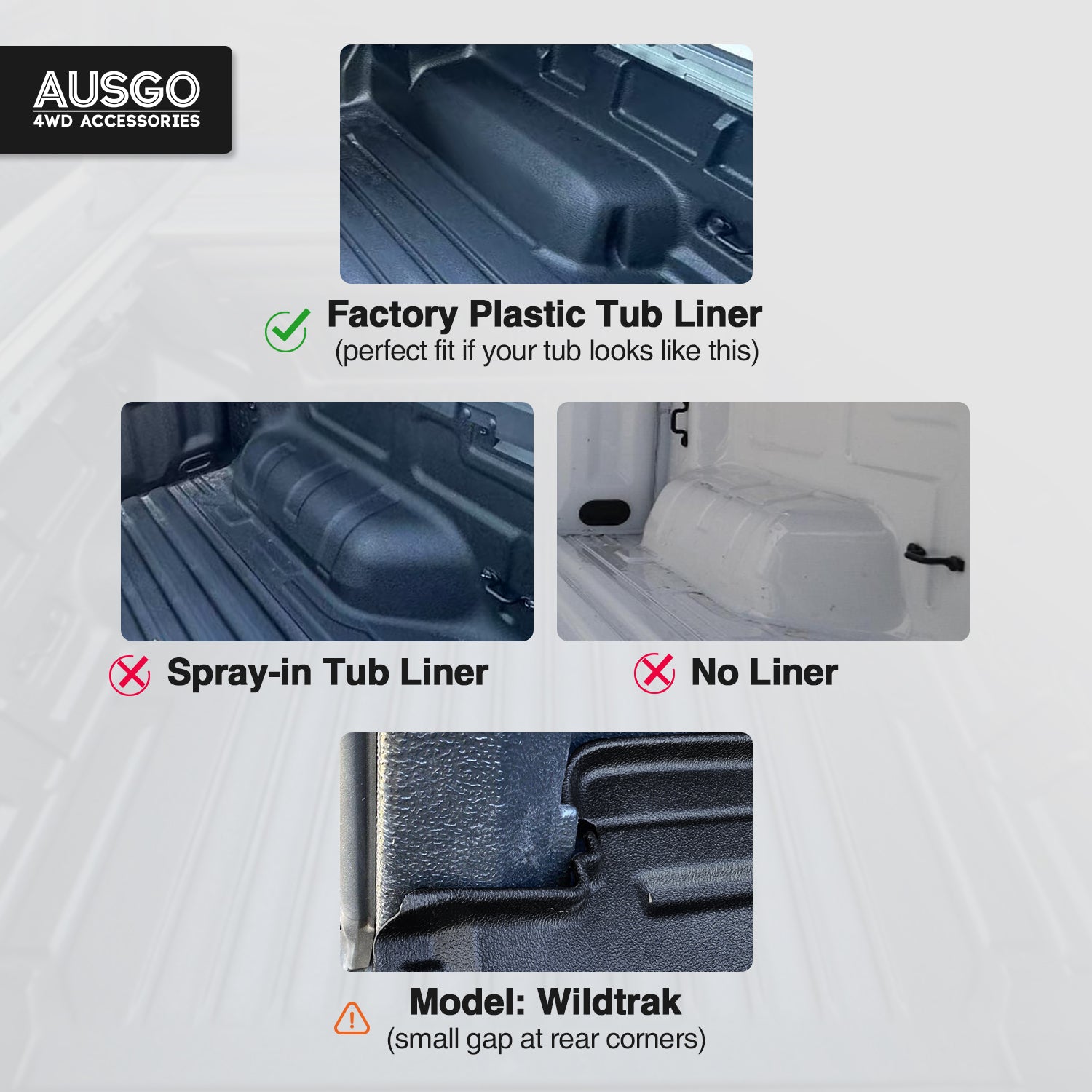 Pre-order Ute Mat for Ford Ranger Dual Cab 2022-Onwards Fitted with Factory Plastic Tub Liner
