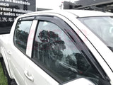 Luxury Weather Shields for Foton Tunland 2013-Onwards