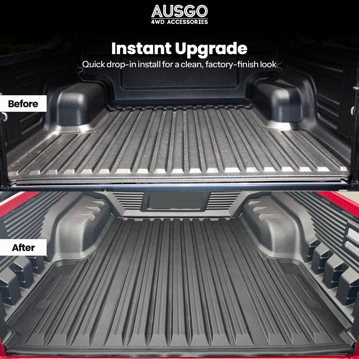 Pre-order Ute Mat for Toyota Hilux Dual Cab GR Sport / Rogue / Rogue 48V 2015-2025