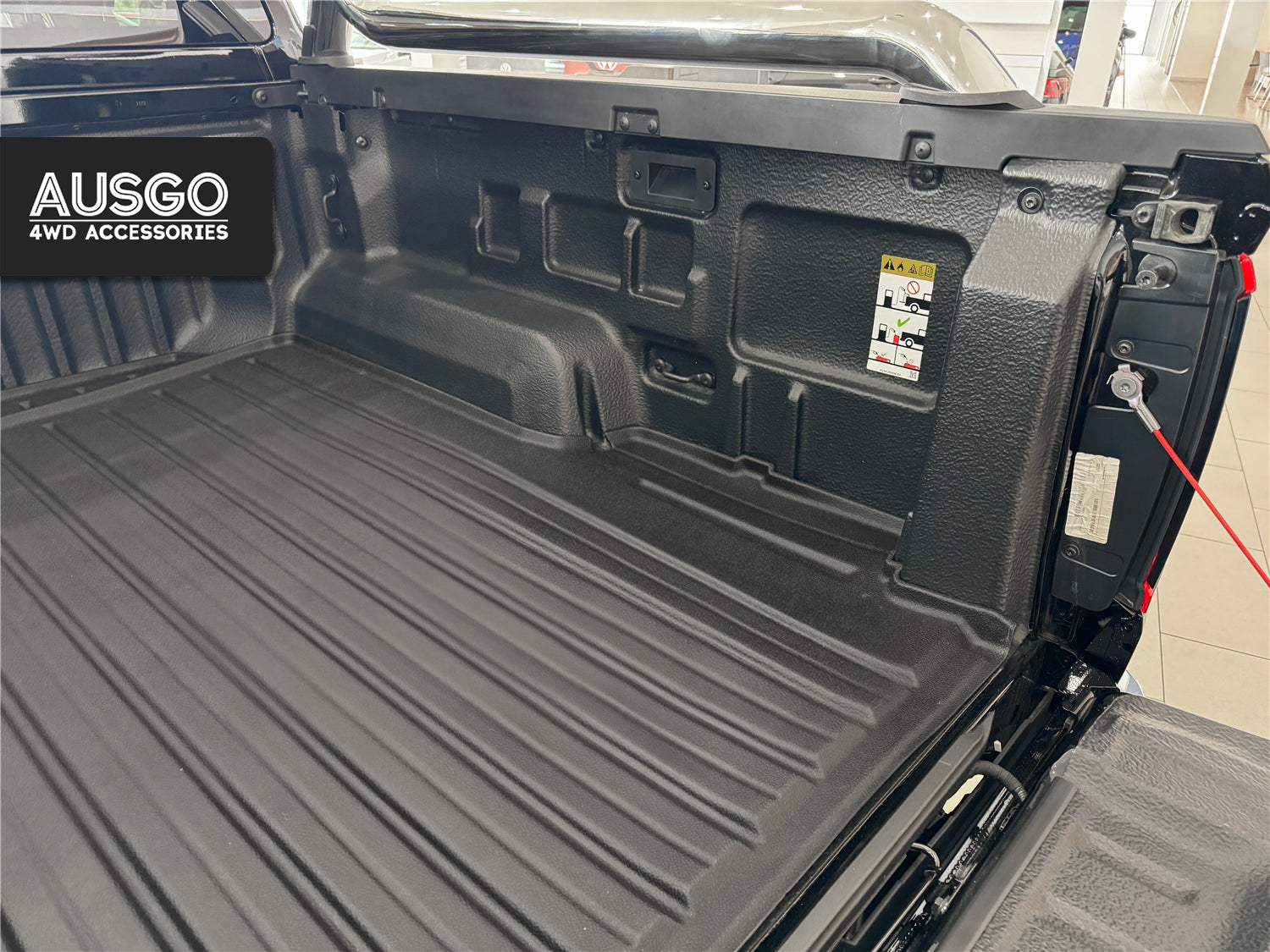 Ute Mat for Volkswagen Amarok NF Dual Cab 2023-Onwards Fitted with Factory Plastic Tub Liner
