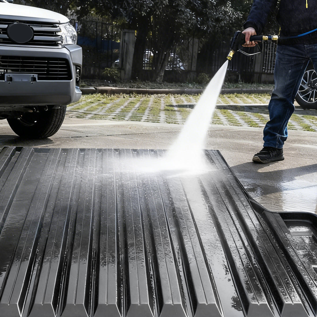 Effortless Hose-Down Cleaning