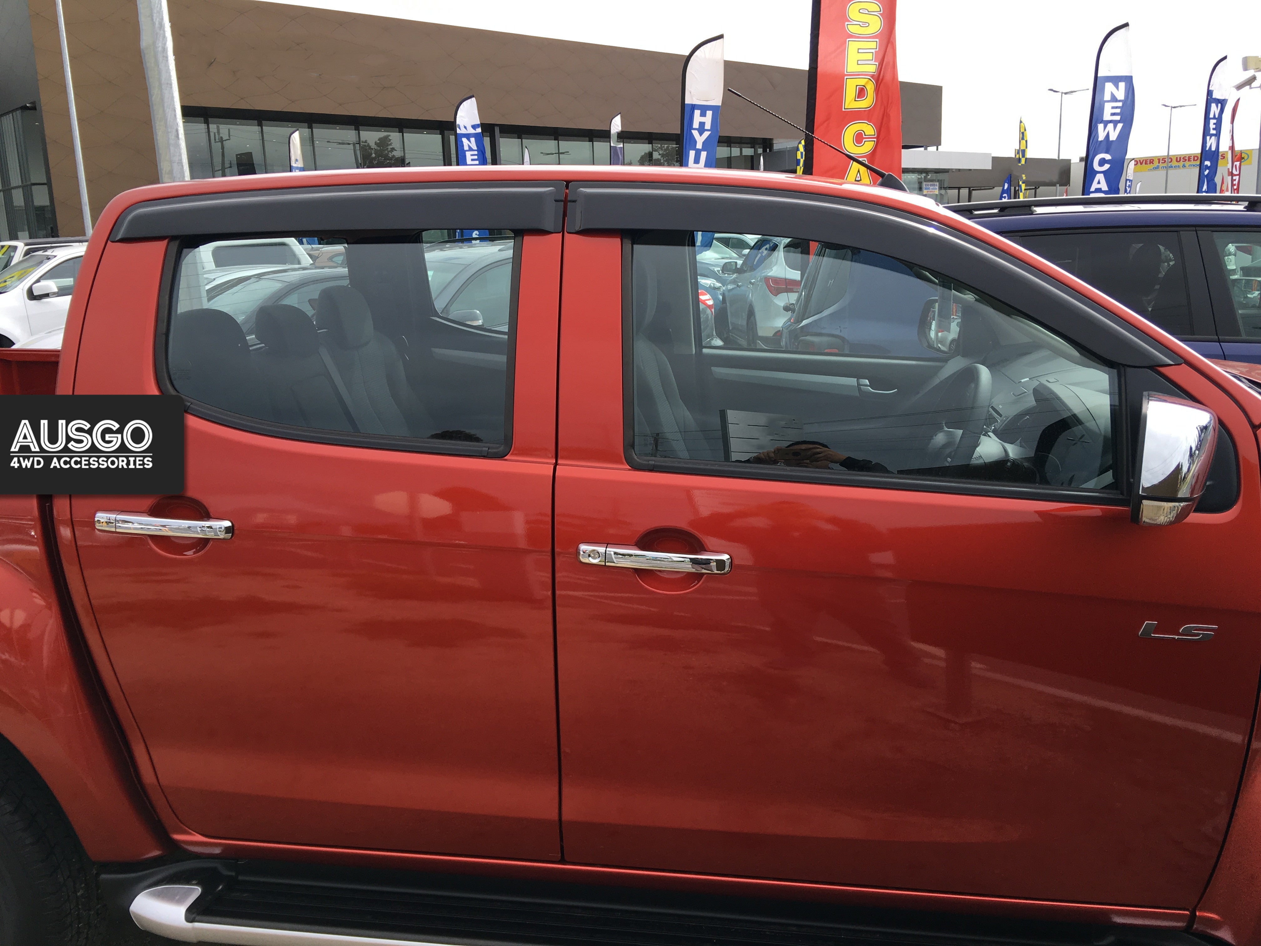 ISUZU D-MAX Dual Cab 2012-2020 Injection Monsoon Weather Shields