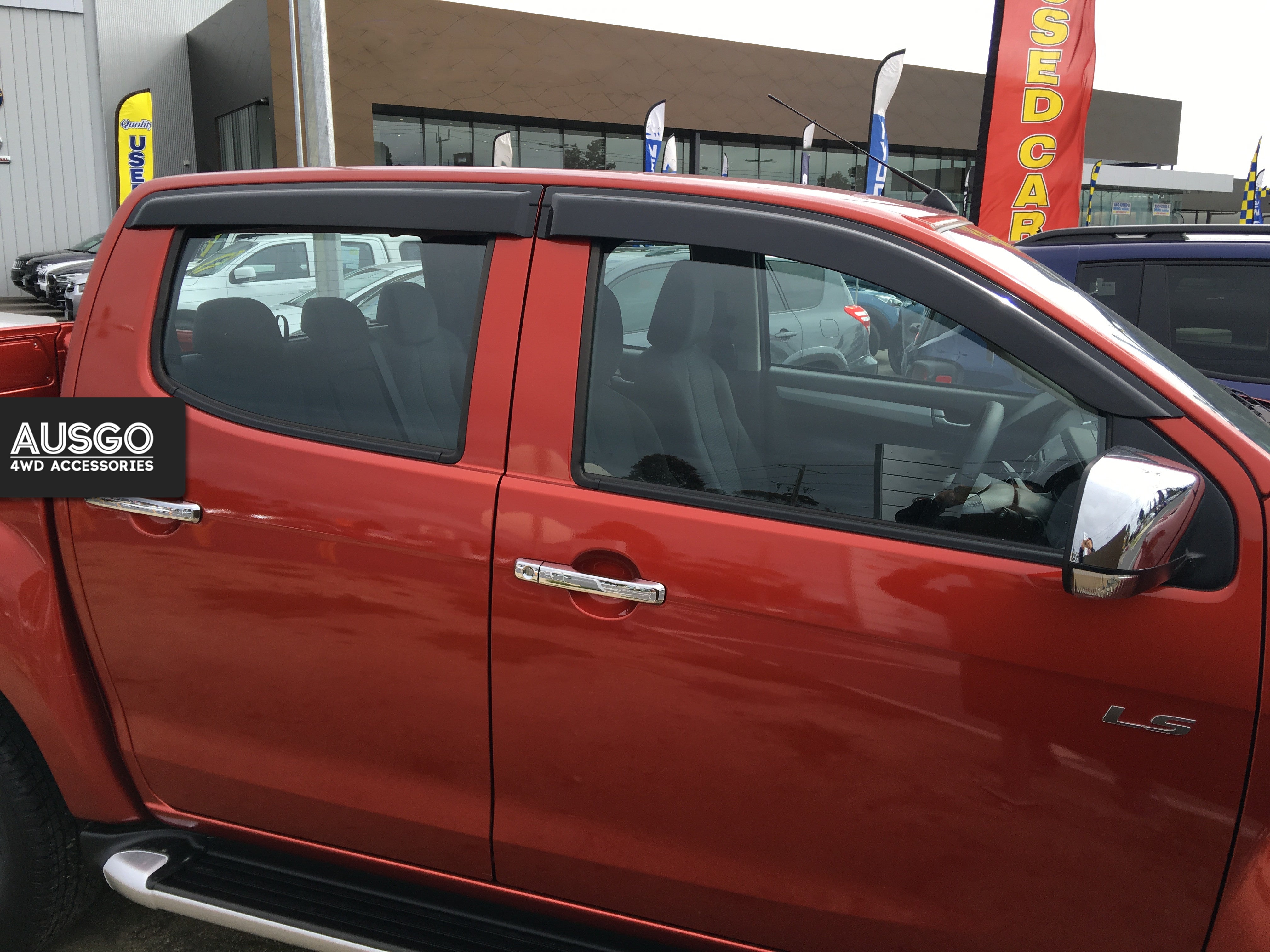 ISUZU D-MAX Dual Cab 2012-2020 Injection Monsoon Weather Shields