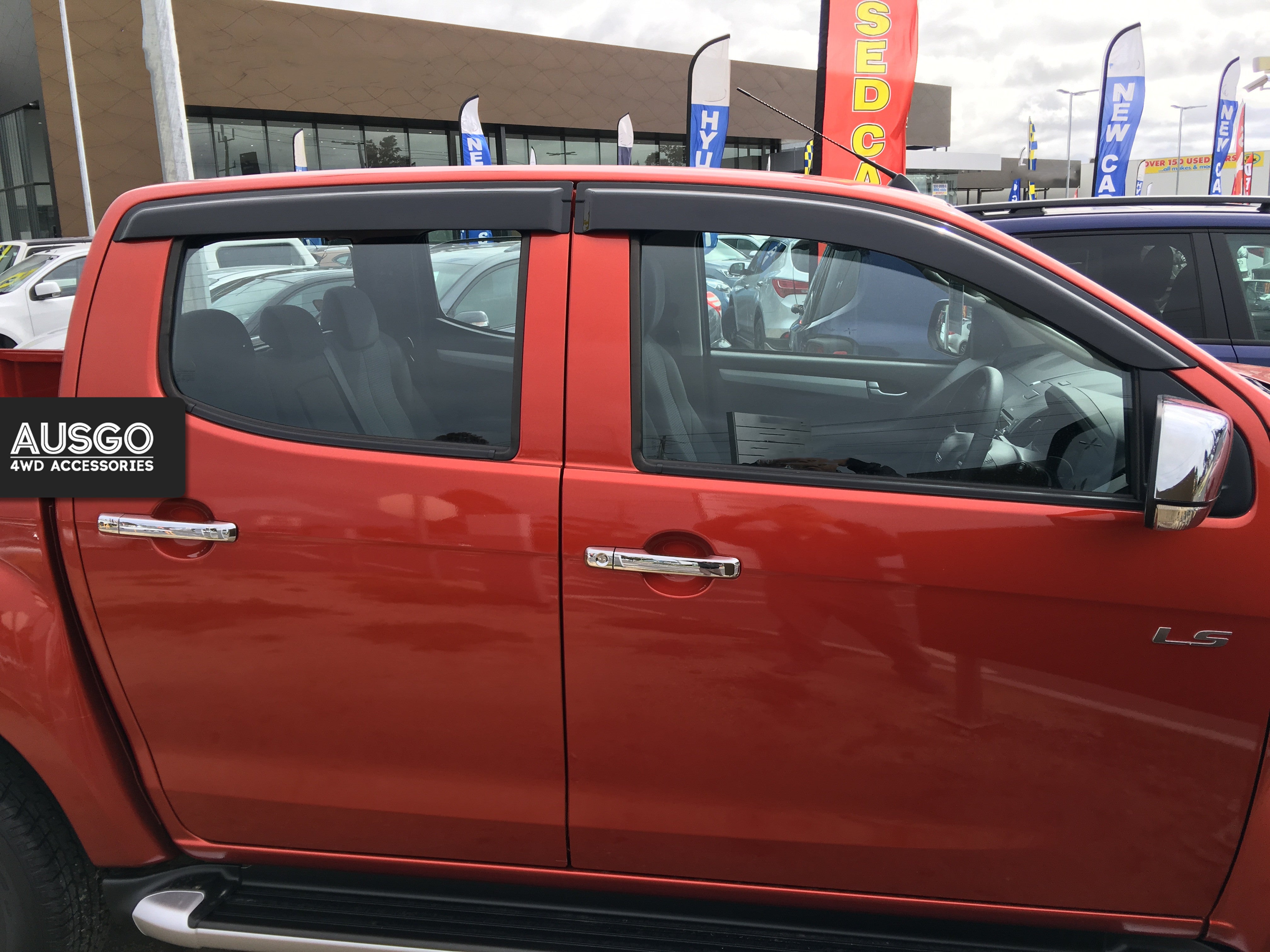 ISUZU D-MAX Dual Cab 2012-2020 Injection Monsoon Weather Shields