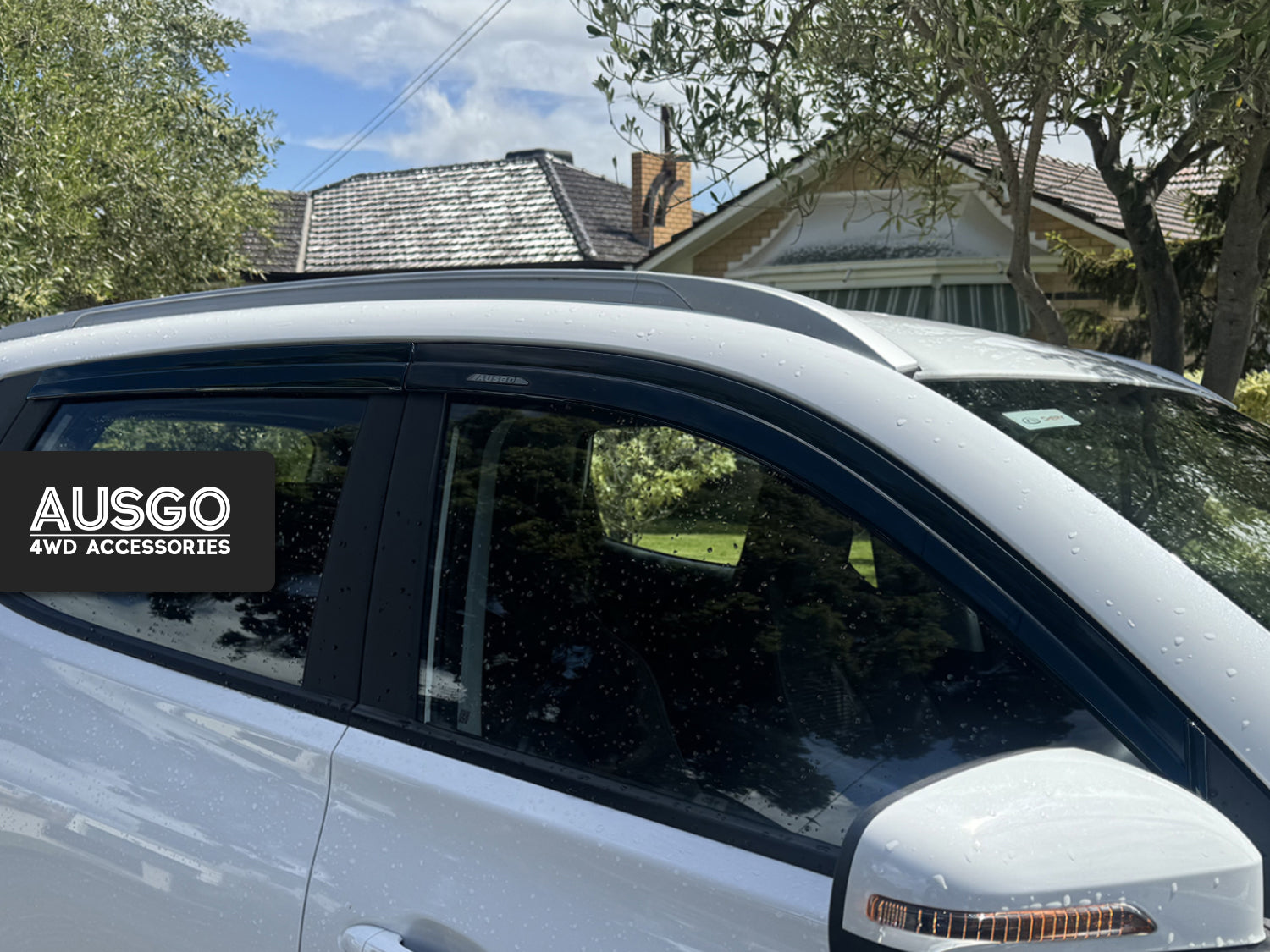 Pre-order Monsoon Weather Shields with Stainless Trim for Chery Tiggo 4 2025-Onwards