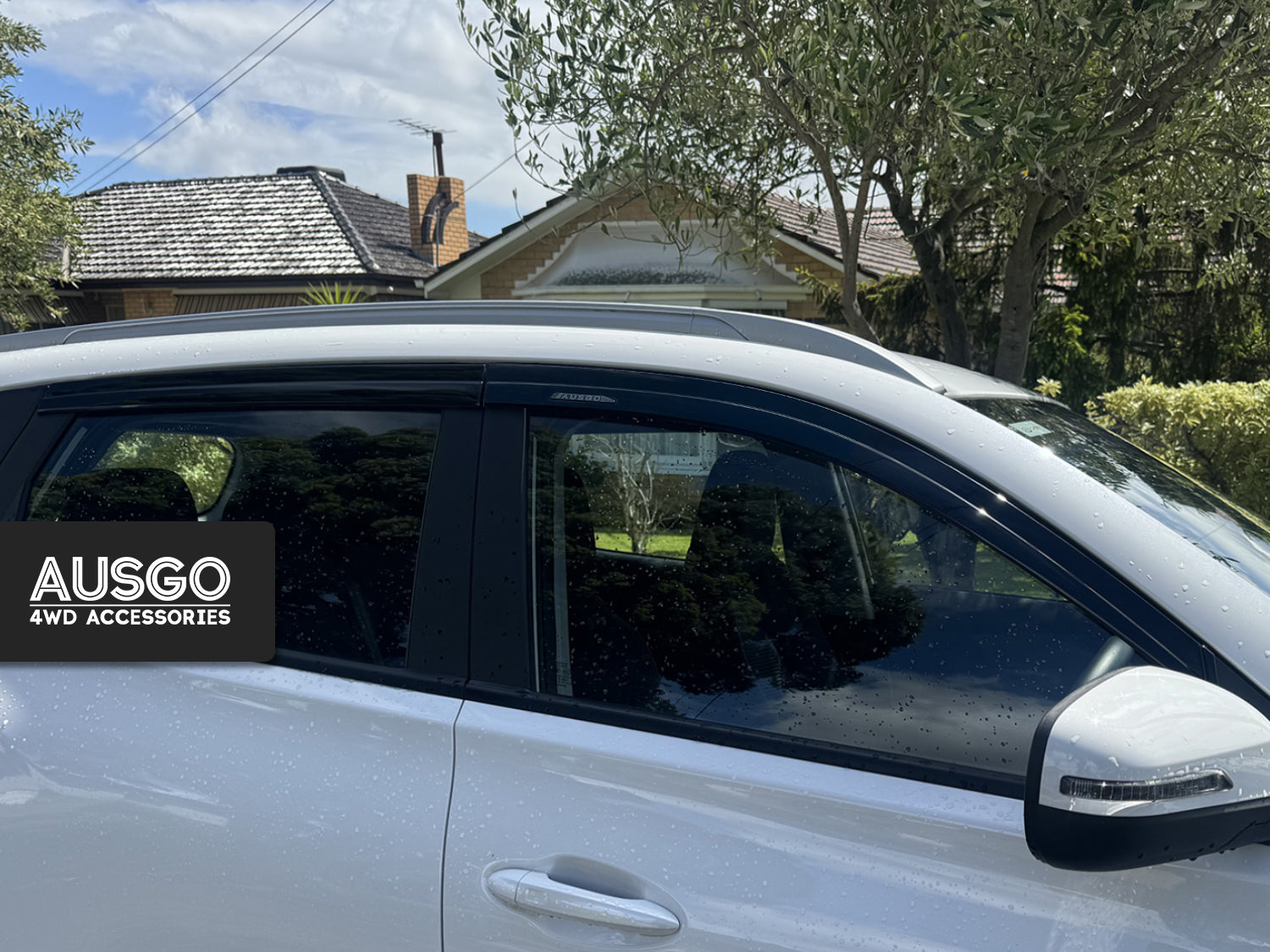 Pre-order Monsoon Weather Shields with Stainless Trim for Chery Tiggo 4 2025-Onwards