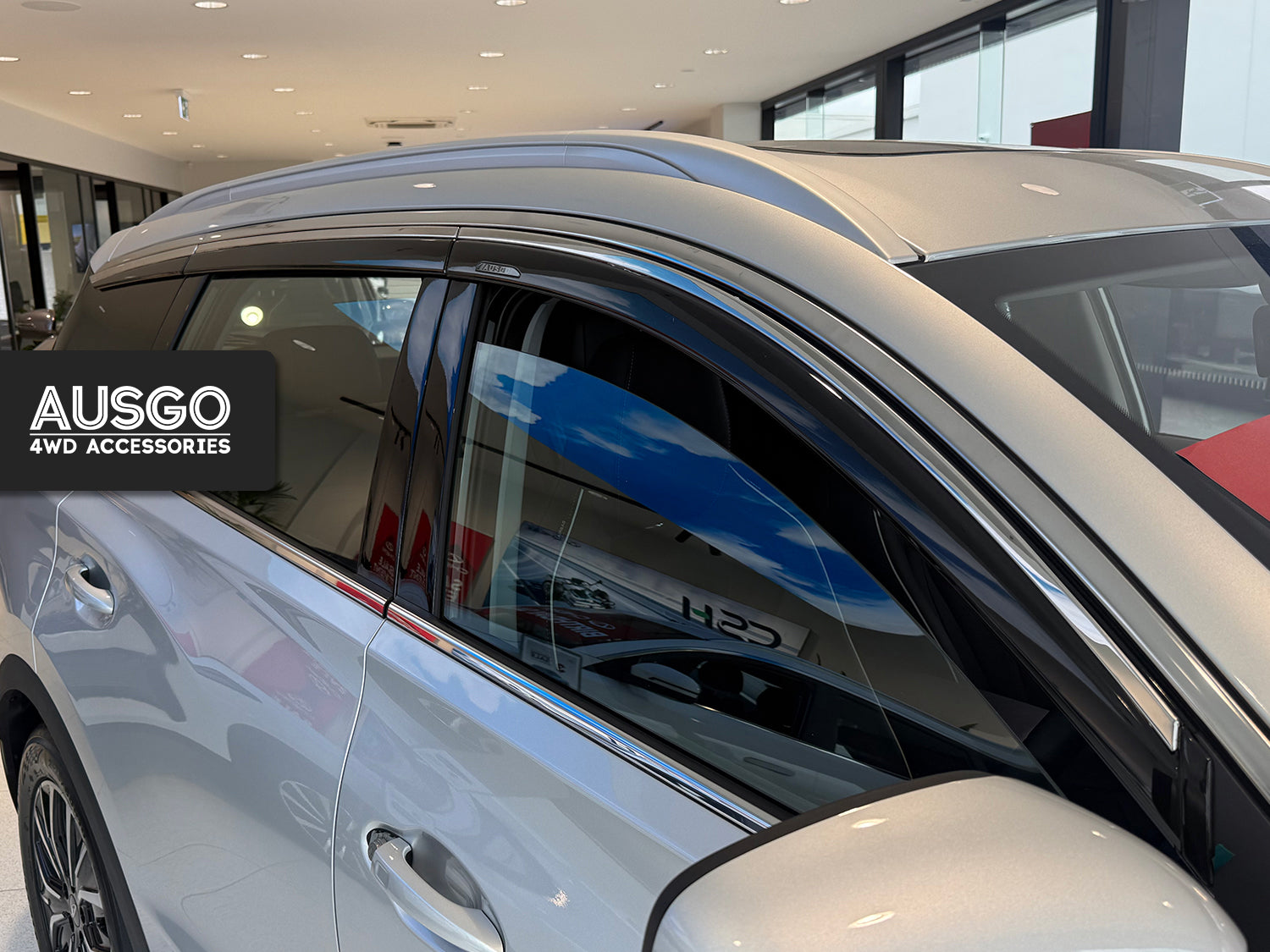 Pre-order Monsoon Weather Shields with Stainless Trim for Chery Tiggo 7 2025-Onwards