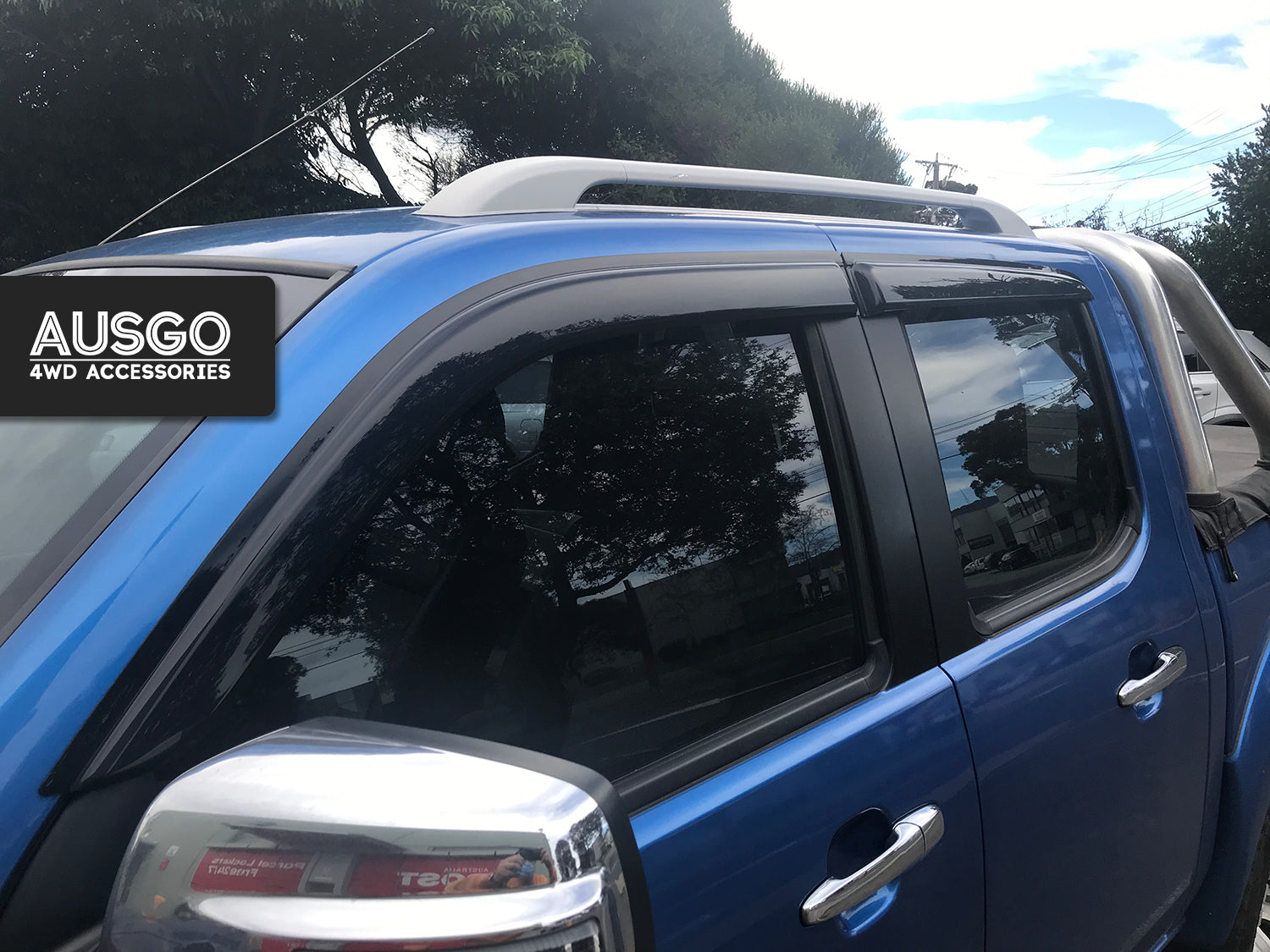 Monsoon Weather Shields for Ford Ranger PJ PK Dual Cab 2006-2011