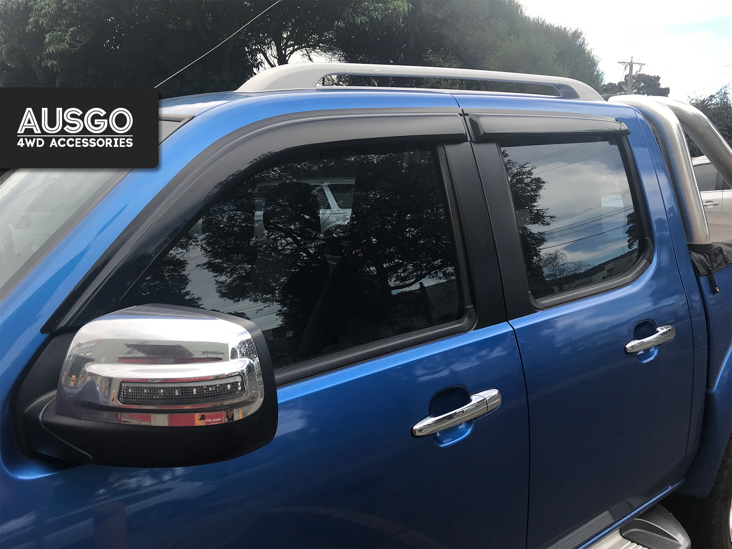 Monsoon Weather Shields for Ford Ranger PJ PK Dual Cab 2006-2011