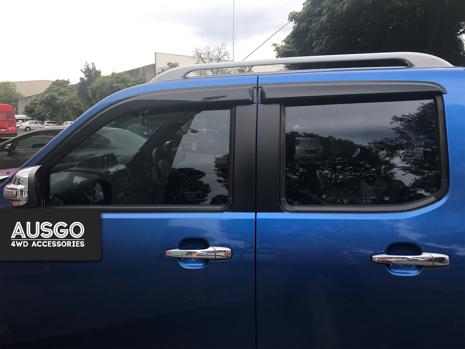 Monsoon Weather Shields for Ford Ranger PJ PK Dual Cab 2006-2011