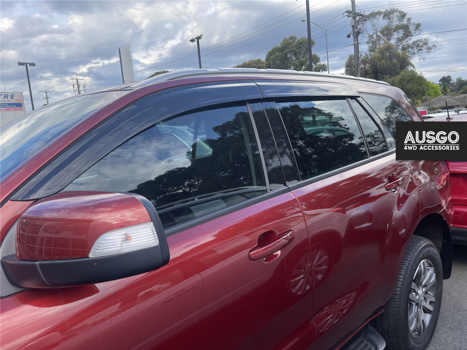 Ford Everest 2015-Onwards Injection Monsoon Weather Shields