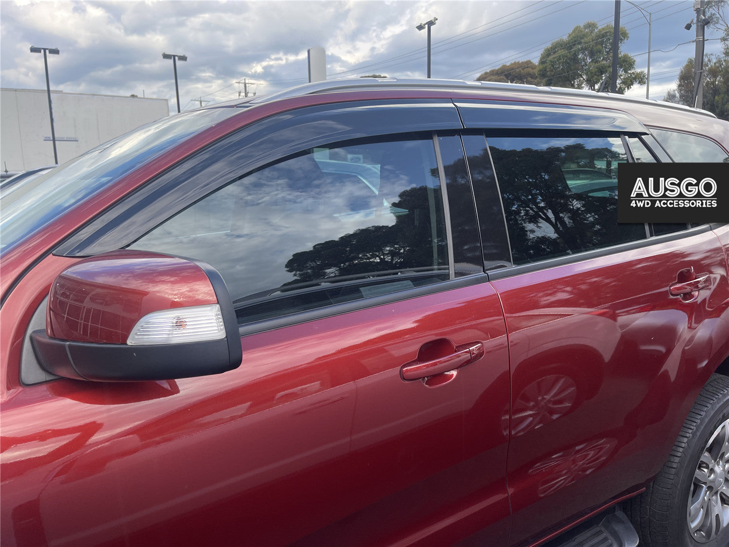 Ford Everest 2015-Onwards Injection Monsoon Weather Shields