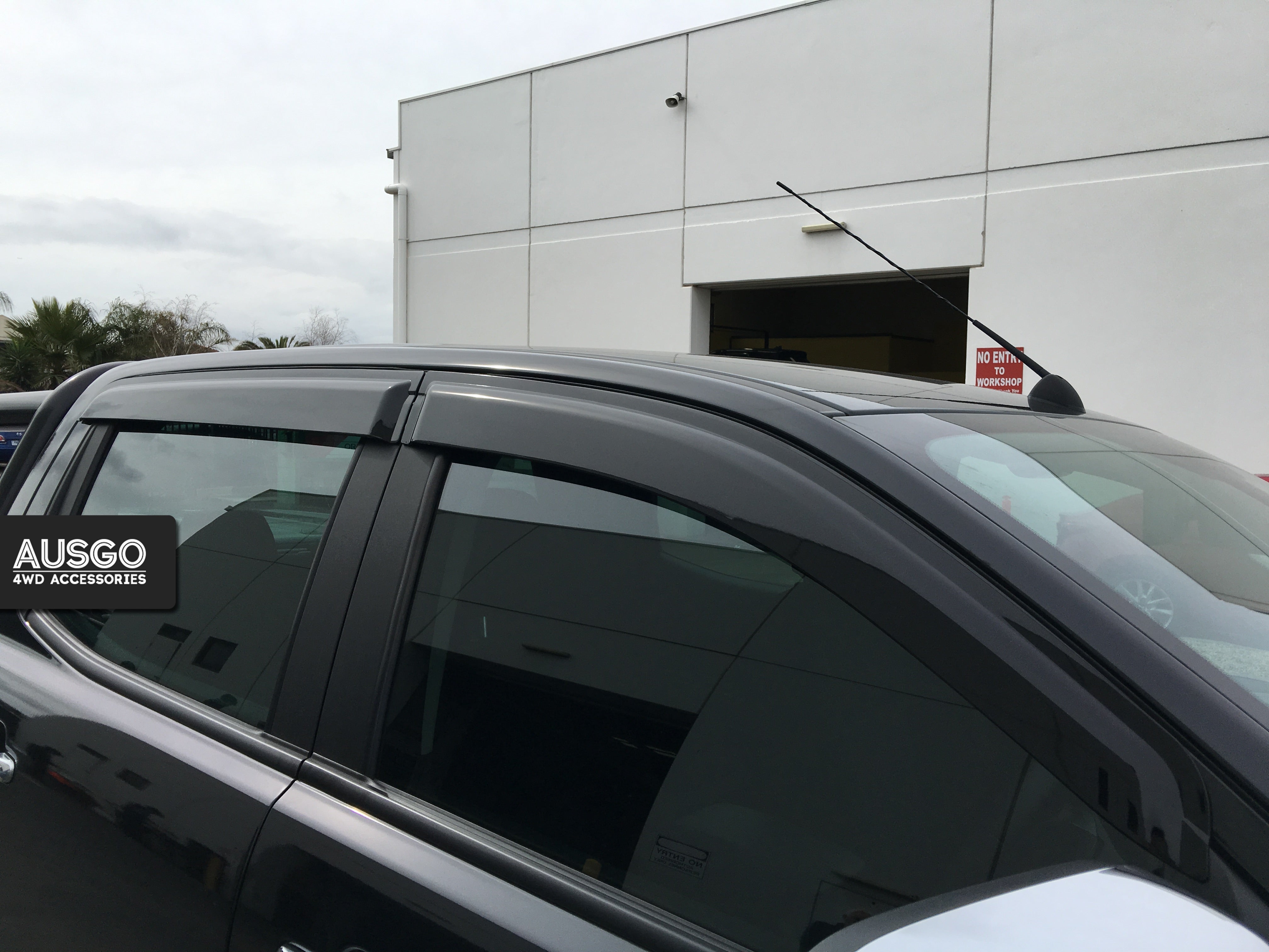 Ford Ranger Dual Cab 2011-2022 Injection Monsoon Weather Shields