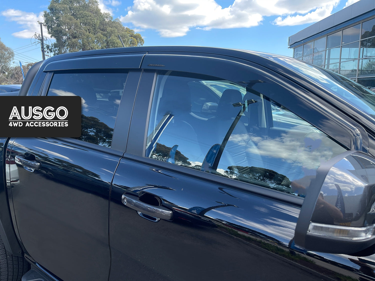 Injection Monsoon Weather Shields for Ford Ranger Next-Gen Dual Cab 2022-Onwards