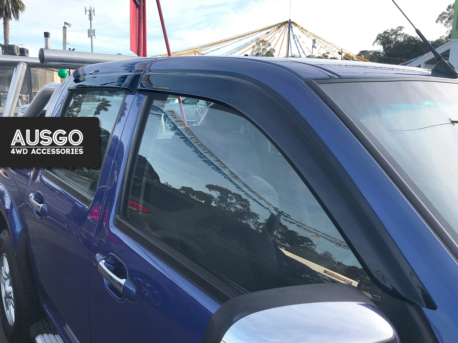 Monsoon Weather Shields for Holden Colorado RC Series Dual Cab 2008-2012