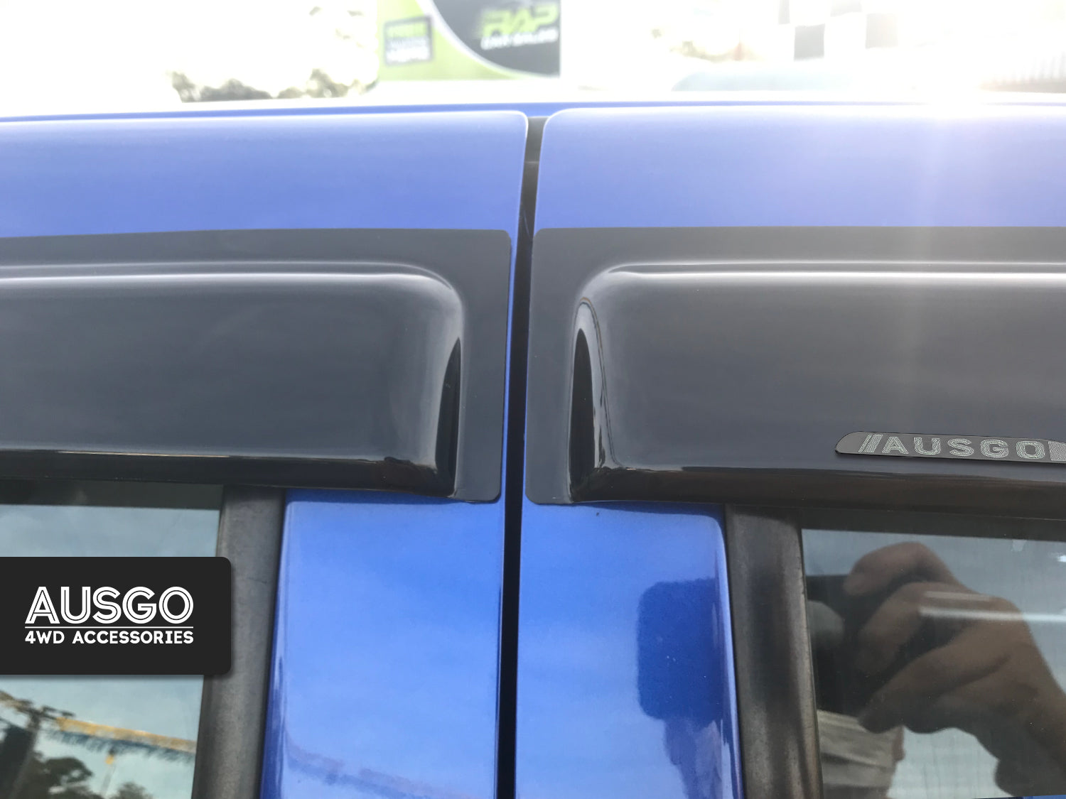 Monsoon Weather Shields for Holden Colorado RC Series Dual Cab 2008-2012