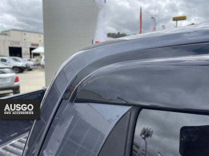 ISUZU D-MAX Dual Cab 2020-Onwards Injection Monsoon Weather Shields