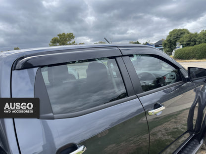 ISUZU D-MAX Dual Cab 2020-Onwards Injection Monsoon Weather Shields
