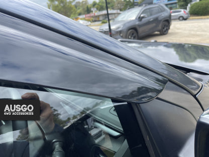 ISUZU D-MAX Dual Cab 2020-Onwards Injection Monsoon Weather Shields