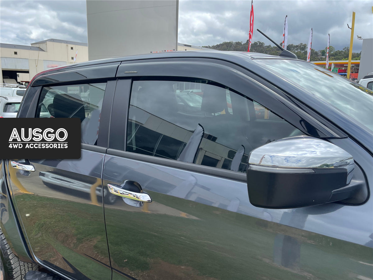 Injection Monsoon Weather Shields for Mazda BT-50 BT50 TF Series Dual Cab 2020-Onwards