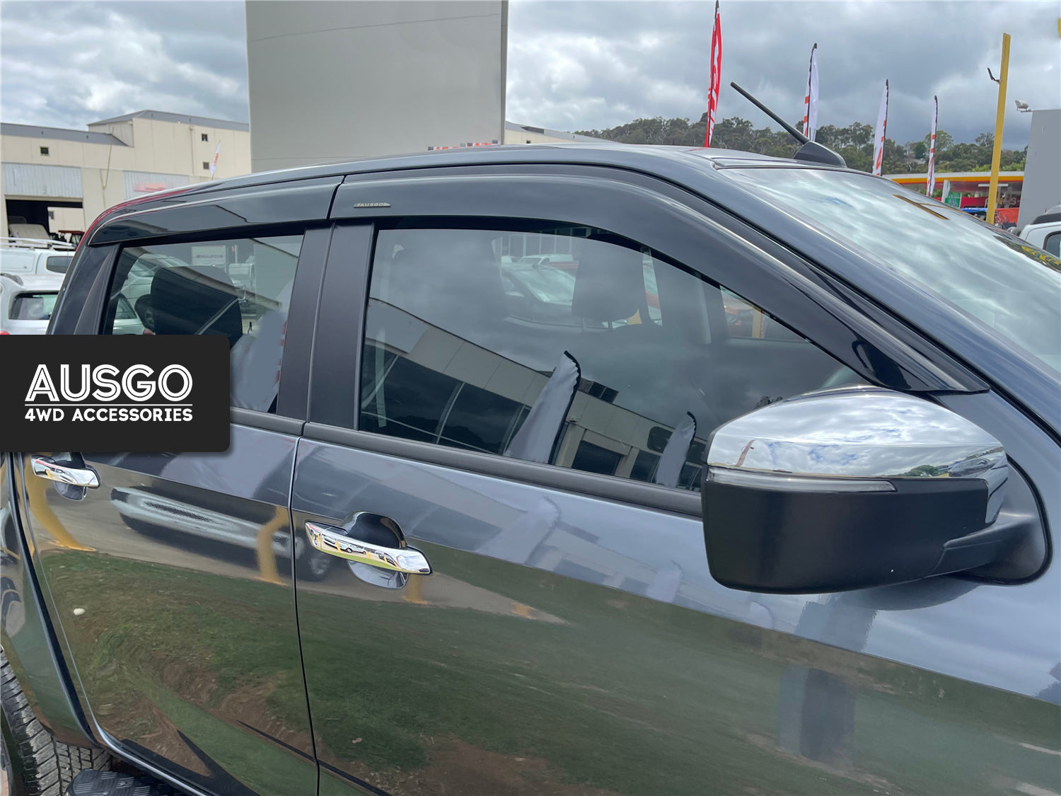 Injection Monsoon Weather Shields for ISUZU D-MAX Dual Cab 2020-Onwards