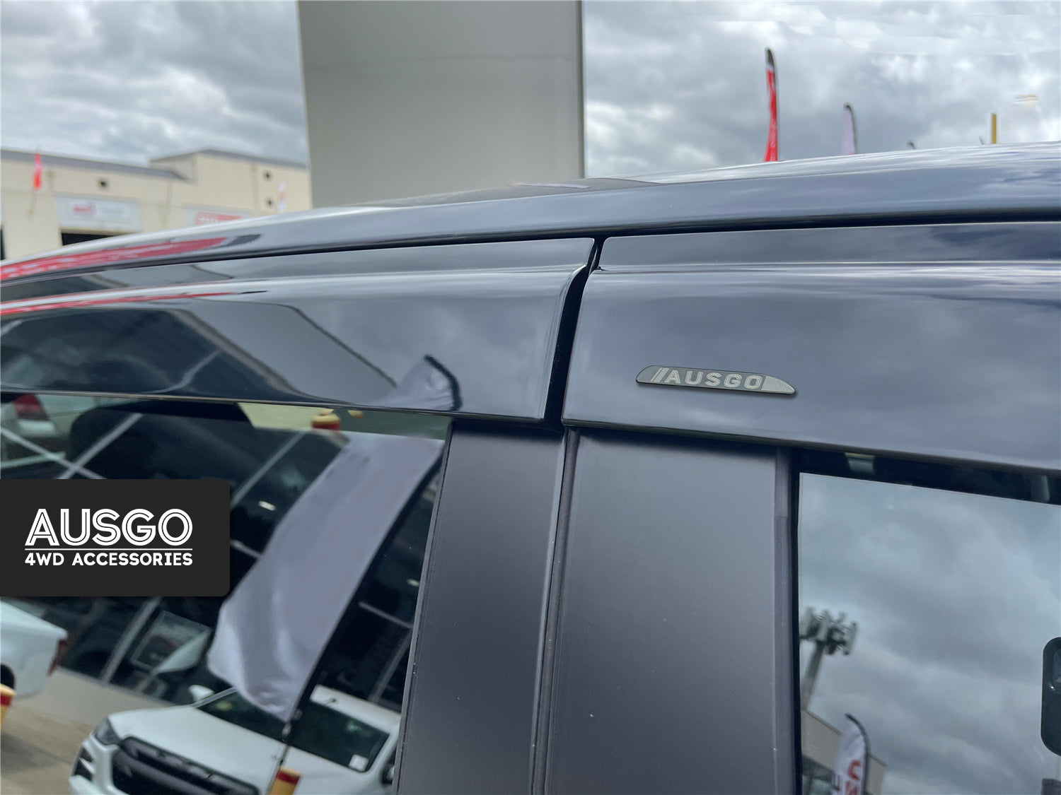 Injection Monsoon Weather Shields for ISUZU D-MAX Dual Cab 2020-Onwards